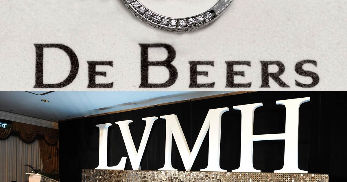 LVHM erzielte eine Einigung über den Verkauf seiner Anteile an dem Joint Venture De Beers Diamond Jewellery (DBDJ) an seinen gleichwertigen Partner, den südafrikanischen Diamanten-Giganten De Beers