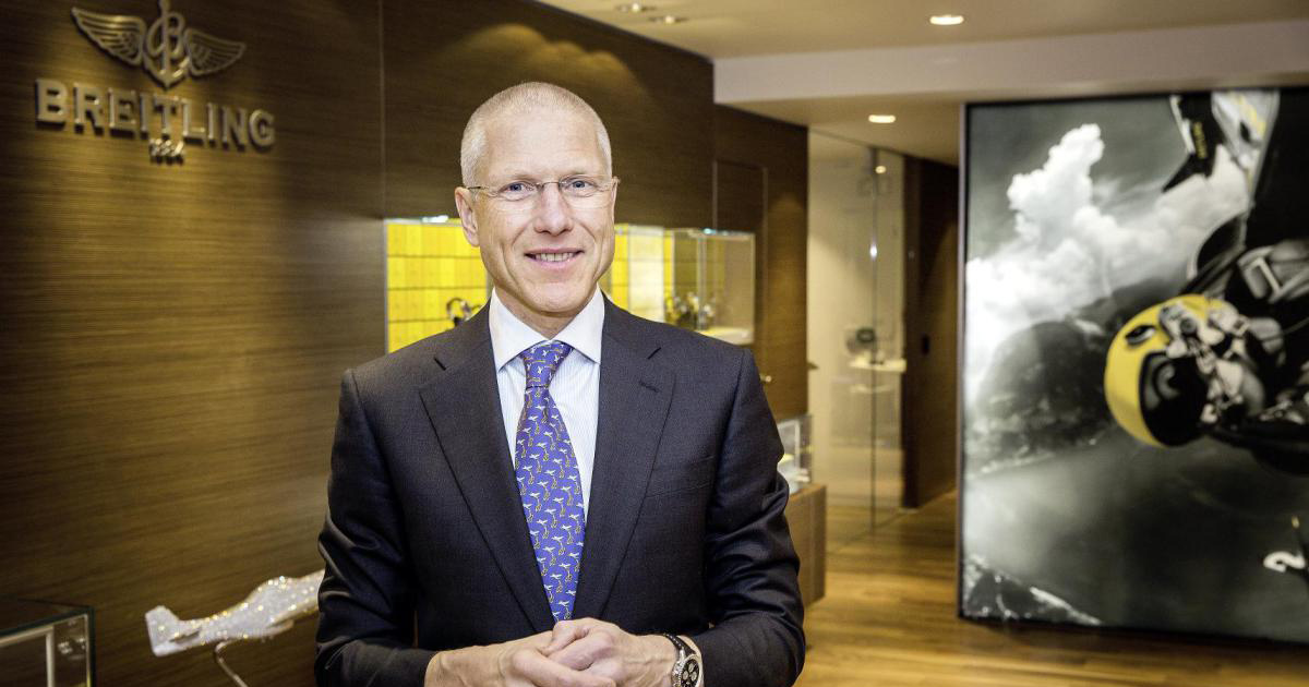 Jean_Paul_Girardin_Vizepraesident_von_Breitling_im_Monobrand_Store_in_London