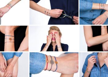 Zarter Schmuck stark in Szene gesetzt – Momentoss weiß, wie es geht und präsentiert die unterschiedlichen Linien gekonnt gemeinsam.