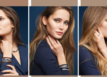 Tochter Greta Eckrodt stand für die Jubiläumskollektion als Model vor der Kamera.