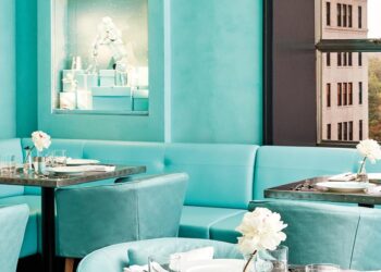 Hier ist der rote Faden ganz eindeutig das bekannte Tiffany-Türkis. Auch die Box wird gekonnt inszeniert.