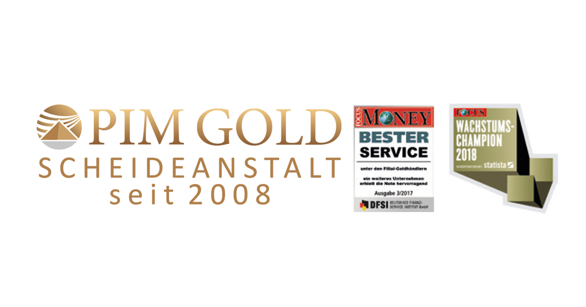 Pim Gold wurde bereits zwei Mal ausgezeichnet: 2017 in der Kategorie „Bester Service“ unter den Goldmakler-Vertrieben von Focus Money und als Wachstumschampion 2018 von Focus.