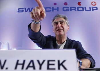 Swatch Group-Chef Nick Hayek will heute eine Smartwatch von Tissot präsentieren.