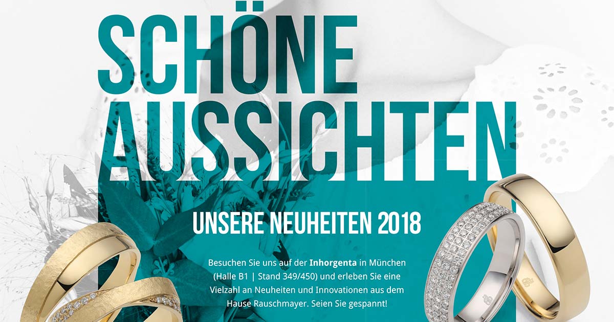 Rauschmayer hat wieder spannende Neuheiten in Petto. Zu entdecken auf der Inhorgenta Munich.