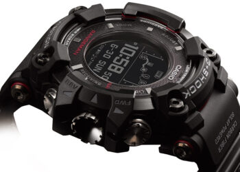 Die G-Shock Rangeman GPR-B1000-1ER gilt laut Casio als weltweit erste Uhr mit solargesteuerter GPS-Navigation.