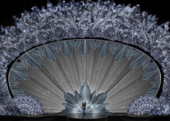 Die beeindruckende Bühne der diesjährigen Oscar Verleihung.