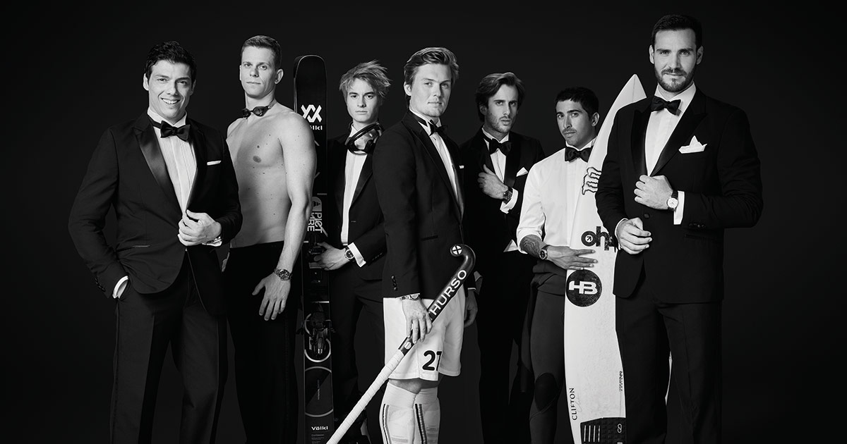 Die Gentlesportmen von Baume & Mercier präsentieren ...