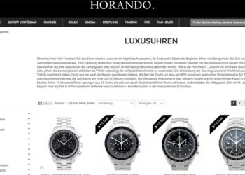 Horando ist ein international etablierter Onlineshop im Luxusuhrensegment.