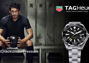 Die neue Kampagne von TAG Heuer mit Mats Hummels.
