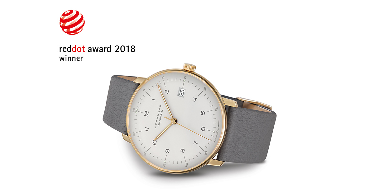 Red Dot Award: And the winner is ... die Junghans max bill Automatic.
