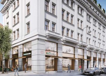 Digitales Rendering der ersten Manufactum Österreich Niederlassung in Wien. © Manufactum