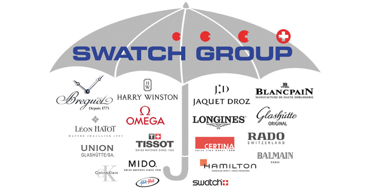 Die Swatch Group leidet stark unter der Corona-Krise.
