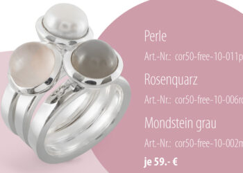 Sterling-Silber mit Edelsteinen, handgemacht – und das in einer Preislage zu 90 % unter 100 Euro.