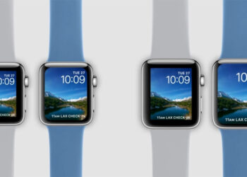So könnte die neue Apple Watch 4 aussehen.