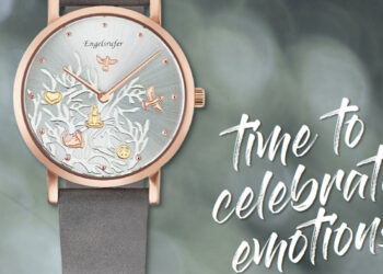 Als Ergänzung zum Schmuck kommen im Oktober eine Engelsrufer-Uhren.