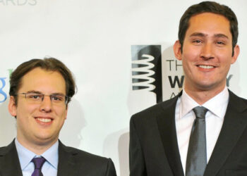 Mike Krieger (li.) und Kevin Systrom verlassen den Mutterkonzern Facebook.