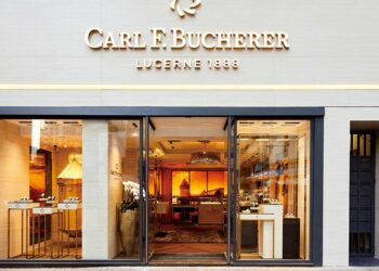 Die neue Monomarken-Boutique von Carl F. Bucherer im pulsierenden Ortsteil Causeway Bay.
