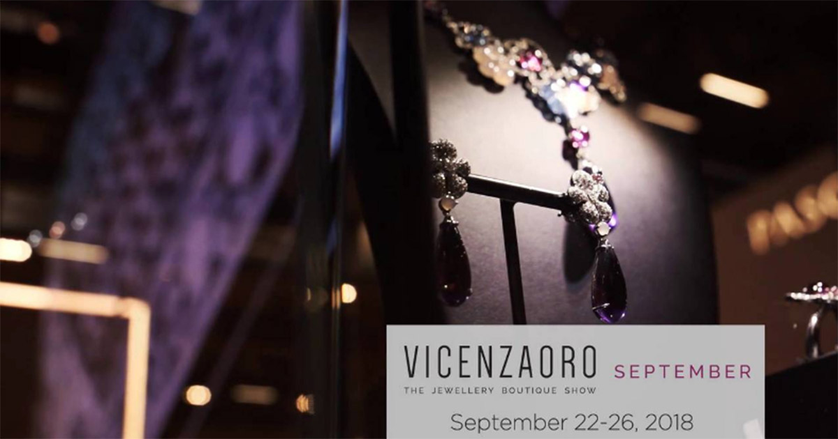 Die Vicenzaoro Septembermesse 2018 ist ausverkauft.