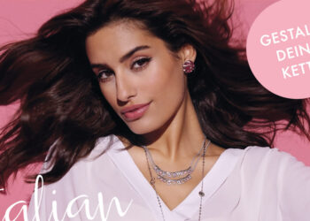 Diese Anzeige von Nomination weckt bei Verbraucherinnen die Sammelleidenschaft.