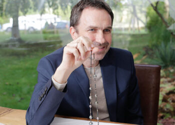 Jörg Gellner begeistert mit seiner Leidenschaft für Perlen.