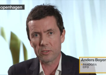 Anders Boyer-Søgaard, Chief Financial Officer des Schmuckherstellers aus Kopenhagen, sprach über "Bloomberg Daybreak".
