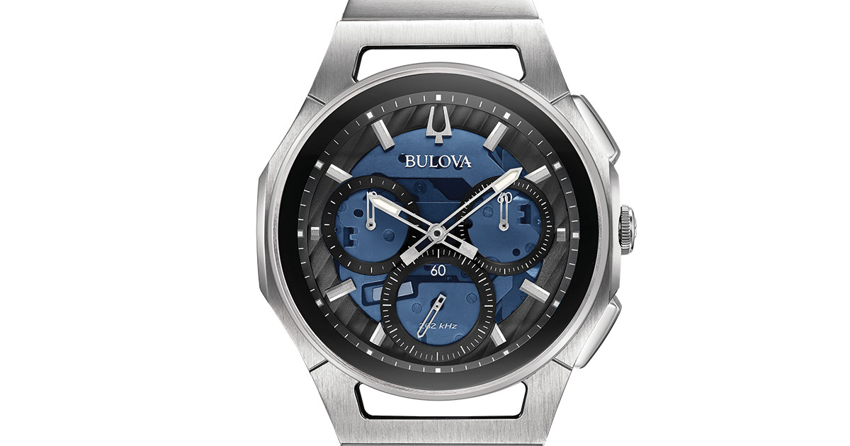 Die Bulova Curv schaffte es unter die Top 3 in der Kategorie "Watch Design".