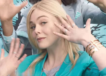 Schauspielerin und Testimonial Ella Fanning im Tiffany-Spot.