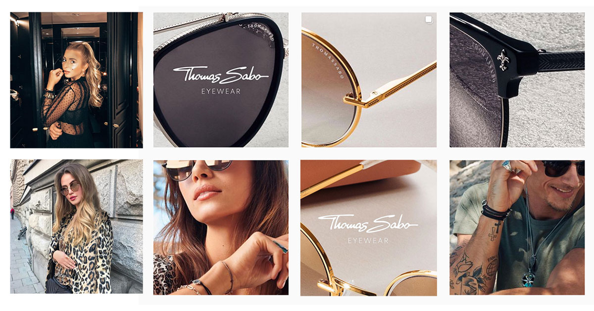 Eyewear by TS – jetzt macht Thomas Sabo auch in Brillen ... Bilder: Instagram #eyewearbyts