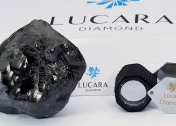 Die neue Nummer 2: Dank Röntgentechnologie wurde nun der zweitgrößte jemals gefundene Rohdiamant in Botswana entdeckt.