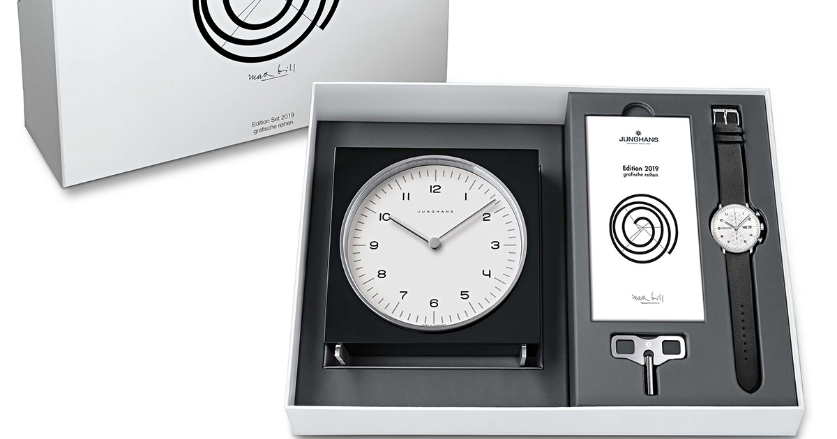 Limitiert mit Tischuhr: Das Edition Set von Junghans ist auf 222 Stück begrenzt und zweimal mechanisch.