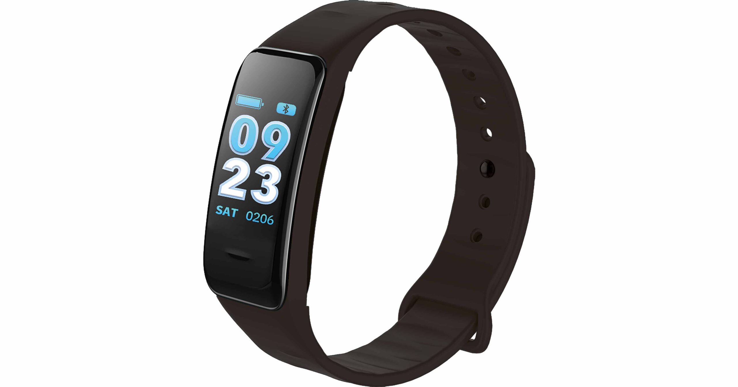 Die Smartband Watch mit mit Farbdisplay und wechselbarem Armband in 6 Farben kostet 119 Euro UVP.