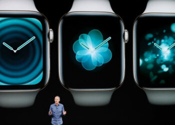 Apple-Manager Jeff Williams erläutert die Verkäufe der Apple Watch.