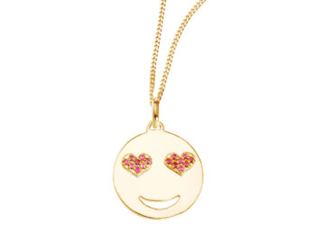 Die "All You Need is Love"-Kette aus Sterlingsilber goldplattiert gibt es für 89 Euro VK.