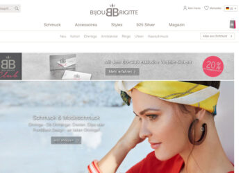 Das Modeschmuck-Unternehmen Bijou Brigitte freut sich über ein Umsatzzuwachs im 1. Halbjahr 2019.