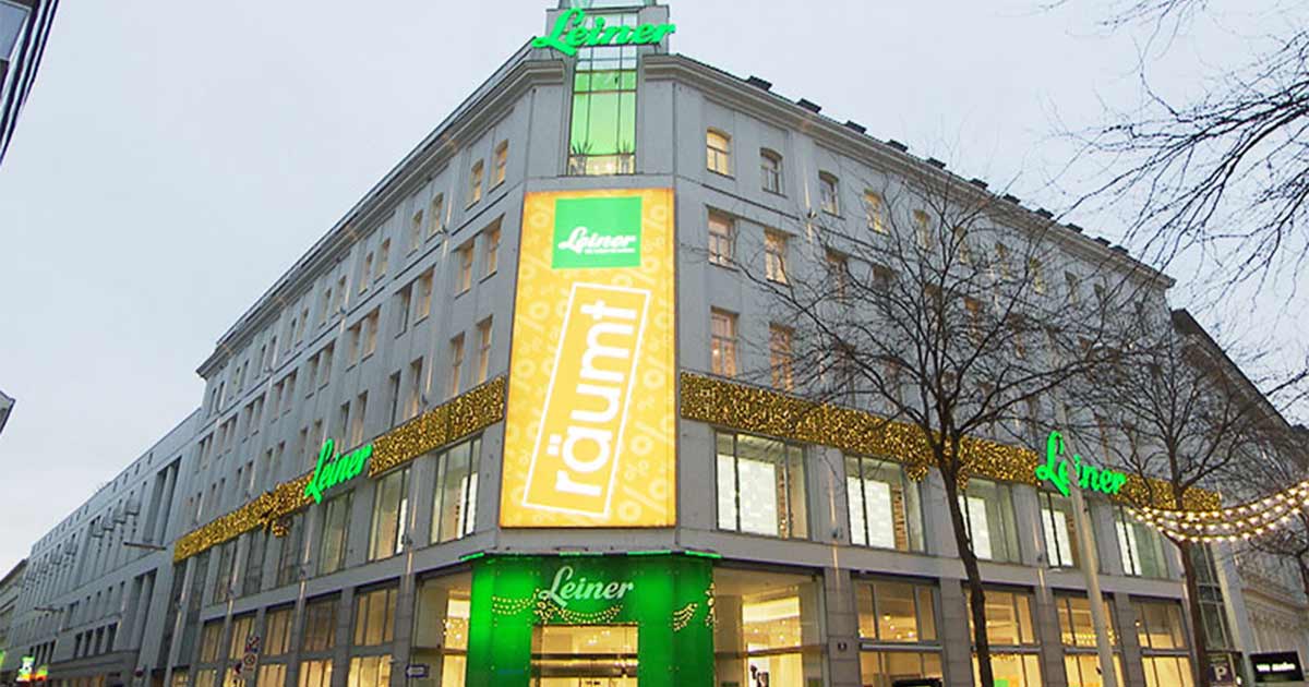 Das Möbelhaus Leiner in Wien wird zum Luxuskaufhaus mit Hotel werden.
