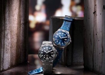 Die AIKON Venturer – blitzschnell vom Edelstahlband zum Kautschukband dank des „EasyChange-Systems“.