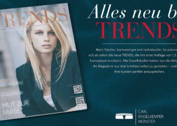 Wirkungsvoll: Das Magazin TRENDS erscheint in einer Auflage von 1,5 Mio. Exemplaren.