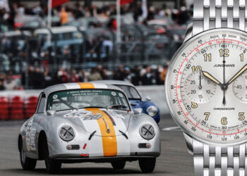 Die neue Meister Telemeter von Junghans verkörpert mit jedem Detail Rennsport-Begeisterung.
