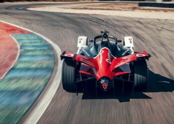 So sieht er aus, der Porsche 99X Electric für die Formel E.