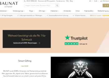 Baunat fordert etablierte Diamantschmuck-Anbieter heraus.