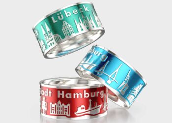 Die Stadtringe sind theoretisch in allen RAL-Farben erhältlich.