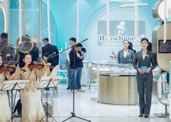 So sieht Rauschmayer in China aus: Der Pforzheimer Trauring-Spezialist expandiert dort stark.