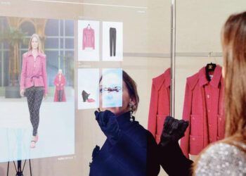 Im Chanel-Store der Zukunft gibt es intelligente Spiegel.