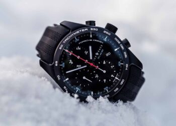 Porsche Design: Offizieller Zeitmesser des GP Ice Race