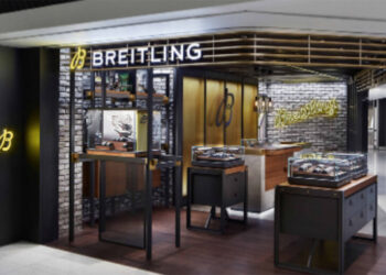 Der neue Store von Breitling im Hongkong International Airport.