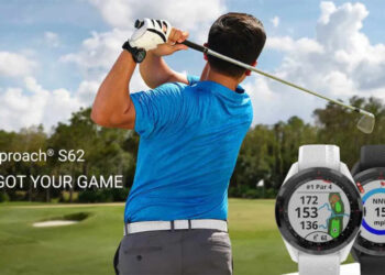 Die Garmin Approach S62 gibt es Armbändern aus Leder, Silikon, Nylon oder Titan.