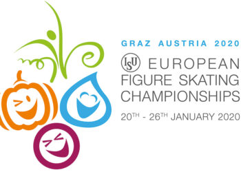 Das Logo der Europameisterschaften in Graz, die von CITIZEN gesponsert werden.