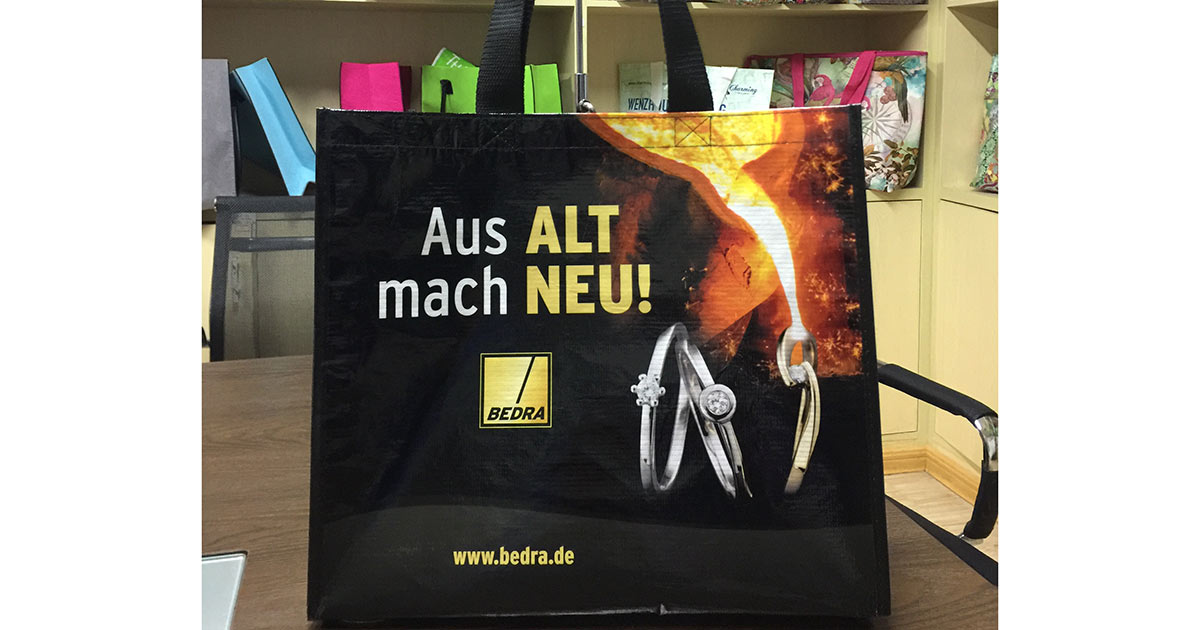 Die neue, nachhaltige Tasche von BEDRA.