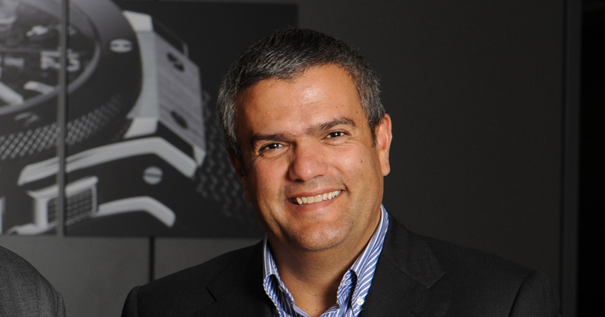 Drückt aufs Gaspedal: Hublot-CEO Ricardo Guadalupe liefert die Hälfte seiner bisherigen Neuheiten, unter anderem die neue Big Bang mit Metallband, im Vorfeld der Baselworld aus.