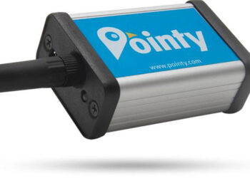 So sieht die Box von Pointy aus, die der Händler an seinen Barcode-Scanner anschließt.